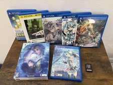 PlayStation Vita Game Lot 6 Titles Chaos Child Muramasa Ys Zanki Zero VIII 58