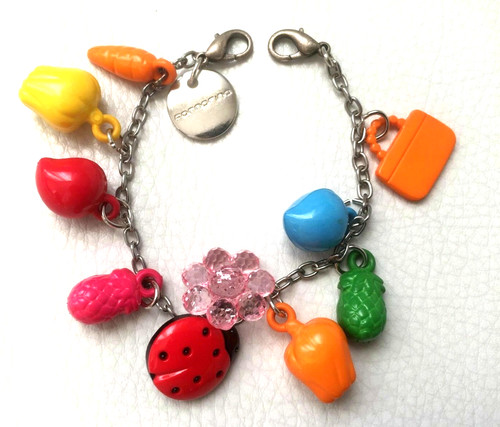 Rare bracelet pampille fruit - bracelet,