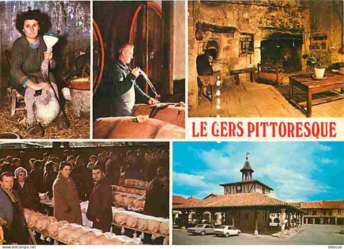 Carte postale gers le - postale,