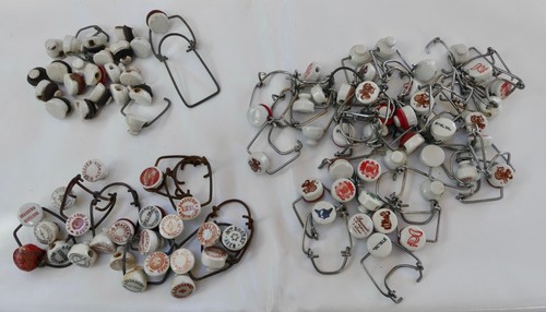 Fermetures avec porcelaines - , de