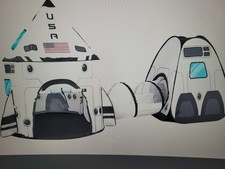 Rocket Ship Play Tent WITH