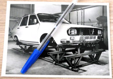 🚘 Photo Automobile presse Originale RENAULT 12 R12 Garage Foto - Brochure