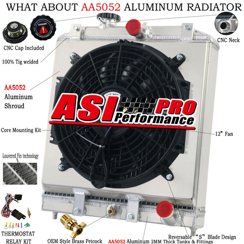 Rangée radiateur shroud fan - 4,