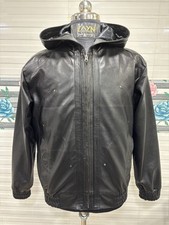 Blouson bomber à capuche noir