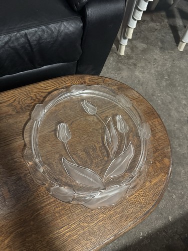 Plat coupe cristal verre - coupe,