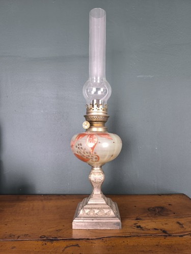 Ancienne lampe pétrole - lampe,