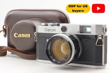 [NEUF avec étui] Appareil photo argentique télémétrique Canon P objectif 50 m...