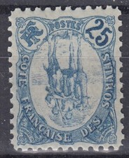 TIMBRE COTE DES SOMALIS N°