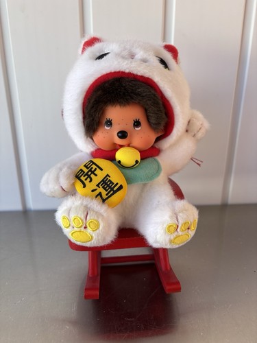 Monchhichi chat maneki - monchhichi,