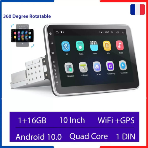 Autoradio 1 din android - 10.1",,