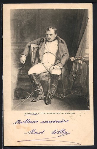 Carte postale fontainebleau - postale,
