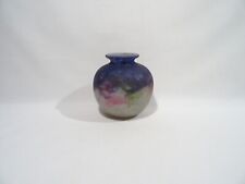 OLD BALL VASE MULLER BROTHERS LUNEVILLE MARBLE GLASS PASTE