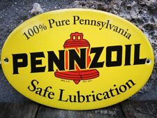 Plaque émaillée PENNZOIL