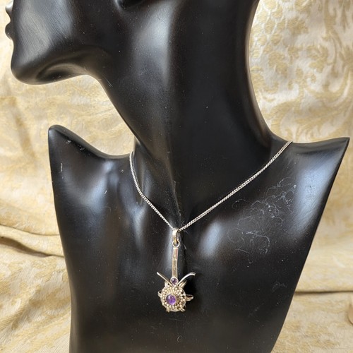 Pendentif moderniste argent - moderniste,