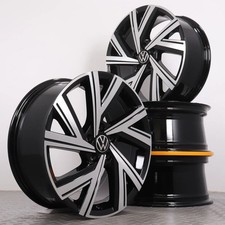 jantes en aluminium 18 pouces VW Golf 8 VIII CD jantes originales noir Bergame 5