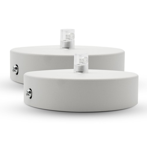 Rosace plafond blanc - plafond, |