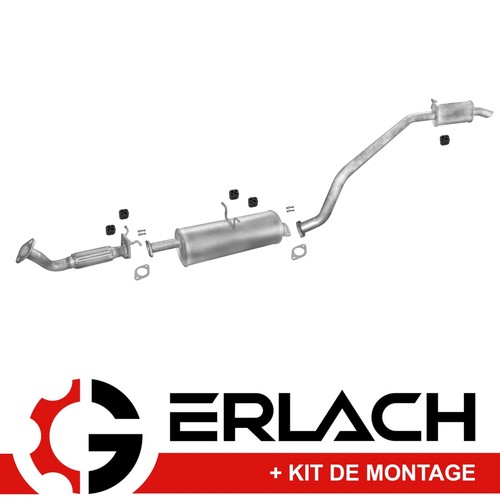Echappement silencieux pour