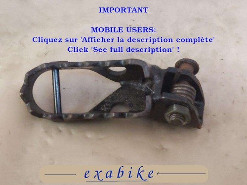 Repose pied gauche pour fantic - gauche,