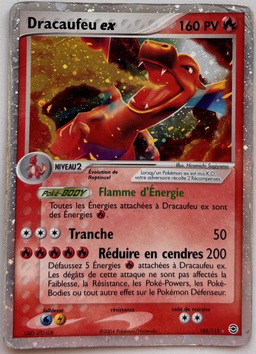 Carte pokémon dracaufeu - carte,