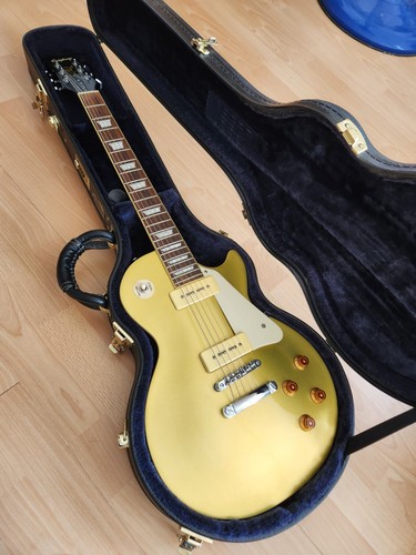 Epiphone gold top - gold, 56