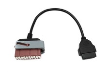 Câble OBD 30cm OBD 2 Femelle vers Lexia 3 PP2000 30pin en Noir pour Diagnosti...