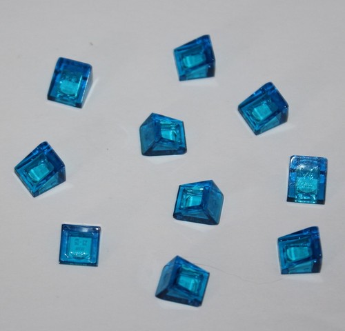 Lego trans dark blue slope - lego,