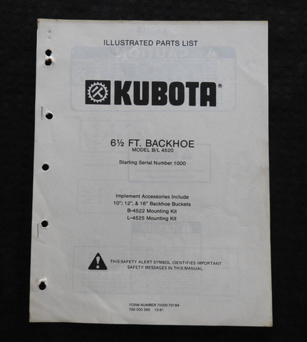 1980s véritable kubota b l - kubota, "