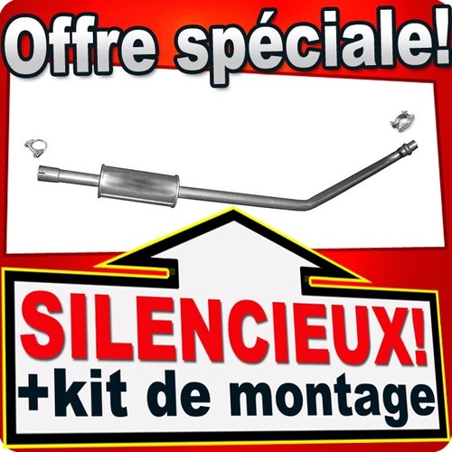 Silencieux intermédiaire pour - intermédiaire,