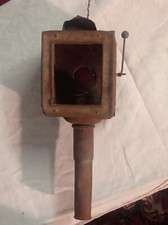 Antique Carriage Lantern -