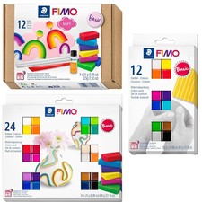 FIMO Doux Four Durcissement Polymère Modelage Argile - Démarreur Kits - 25g Demi