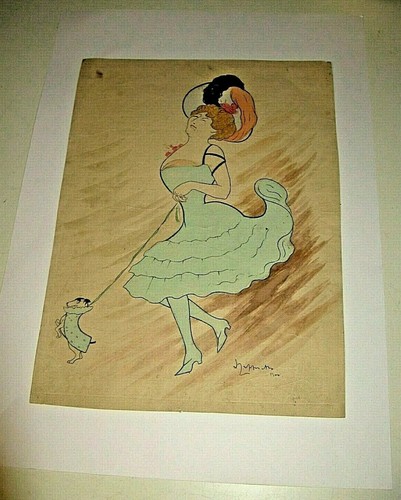 Belle lithographie couleurs - lithographie,
