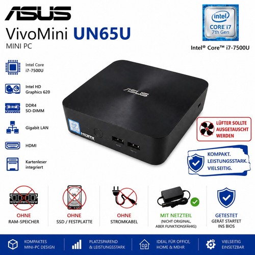 Asus vivomini un65u mini - asus,