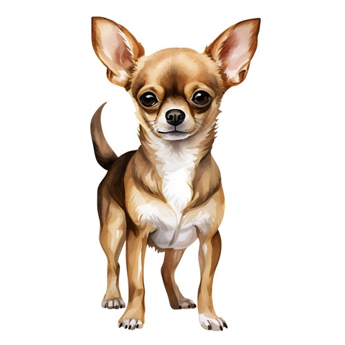 Autocollants chihuahua - x,