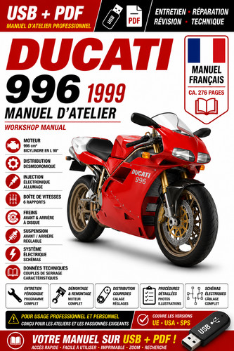 Ducati 996 revue technique - 996,
