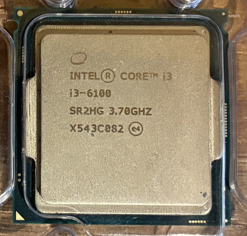 Processeur cpu intel 6100 - cpu,