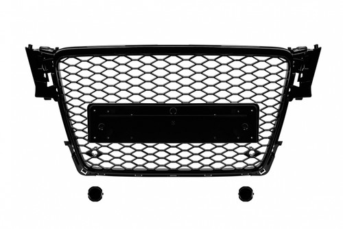 Black lacquer rs4 type grille - black,