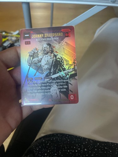 Cyberpunk tcg johnny - cyberpunk,