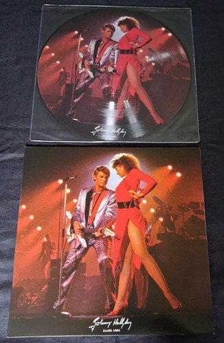 Johnny hallyday picture disc - hallyday,