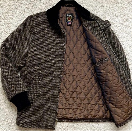 Schott veste bomber zippée - zippée, en