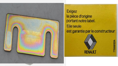 Renault origine 7700310394 - origine,