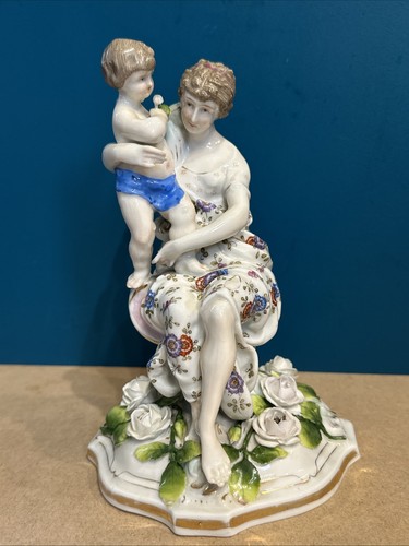 Ancien groupe porcelaine de - en,