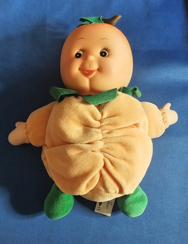 Peluche bébé fruit - , orange