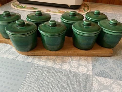Lot petits pots - petits, crème