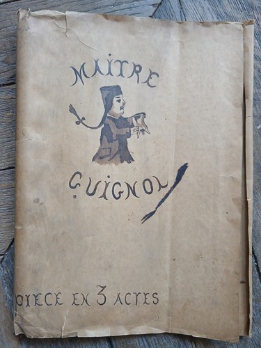 Maitre guignol pièce en - maitre, guignol,