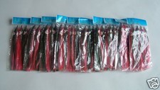 40 NEW Soft Trolling Big Game Lure Bait Skirt 6"