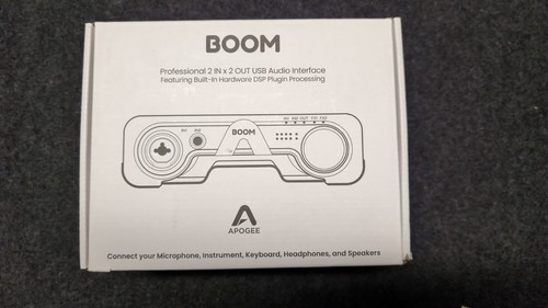 Apogee boom usb audio - apogee,