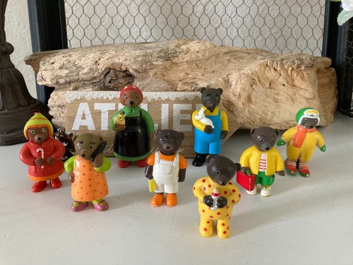 924 lot 8 figurines - de,