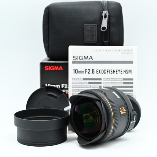 Objectif sigma 10mm - 10mm, f2.8