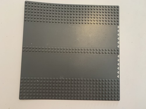 Pièce lego plaque - plaque, gris