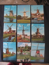 ++"0527" 9 CPSM THEME WINDMILL